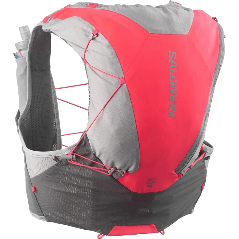 ADV Skin Running Vest with Flasks 12L