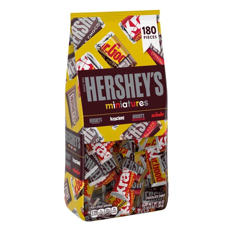 Miniatures Variety Pack Chocolate Candy, 180 pcs.