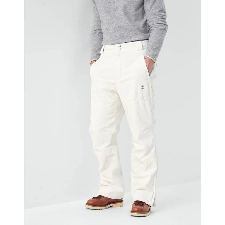 Off White Relaxed Cotton Trousers