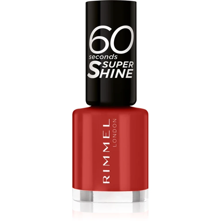 60 Seconds Super Shine - Nail Polish 8 ml 310 Double Decker Red