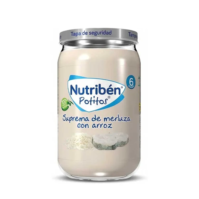 Nutribén Supreme Baby Food Hake and Rice 235g