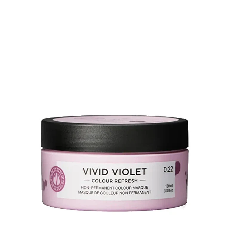 Nourishing and Gentle Mask Without Permanent Color Pigments Vivid Violet (Color Refresh Mask) - Volume: 300 Ml