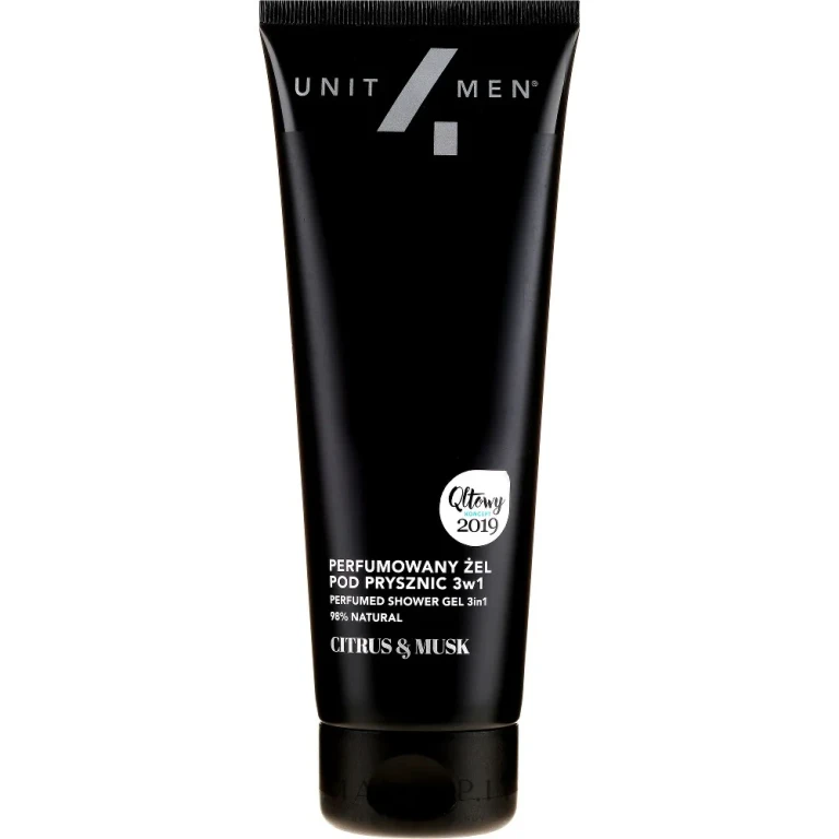 3 in 1 shampoo, conditioner and shower gel with citrus and musk fragrance 200 ml
