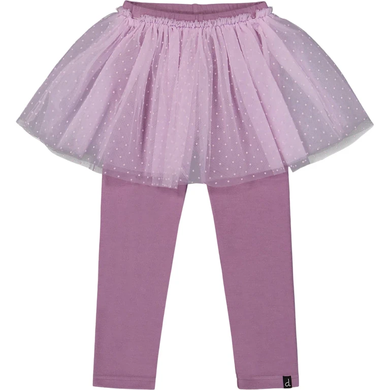 Leggings with Tulle Skirt - Little Girl