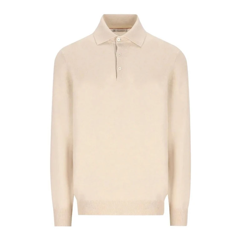 Polo en maille en cachemire Brunello Cucinelli