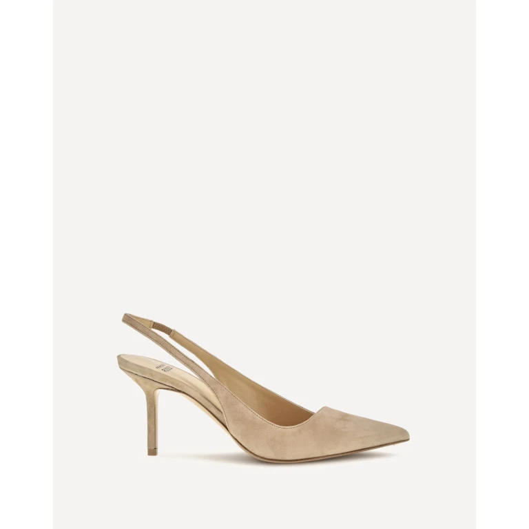 Suede Slingback Pumps Female 38