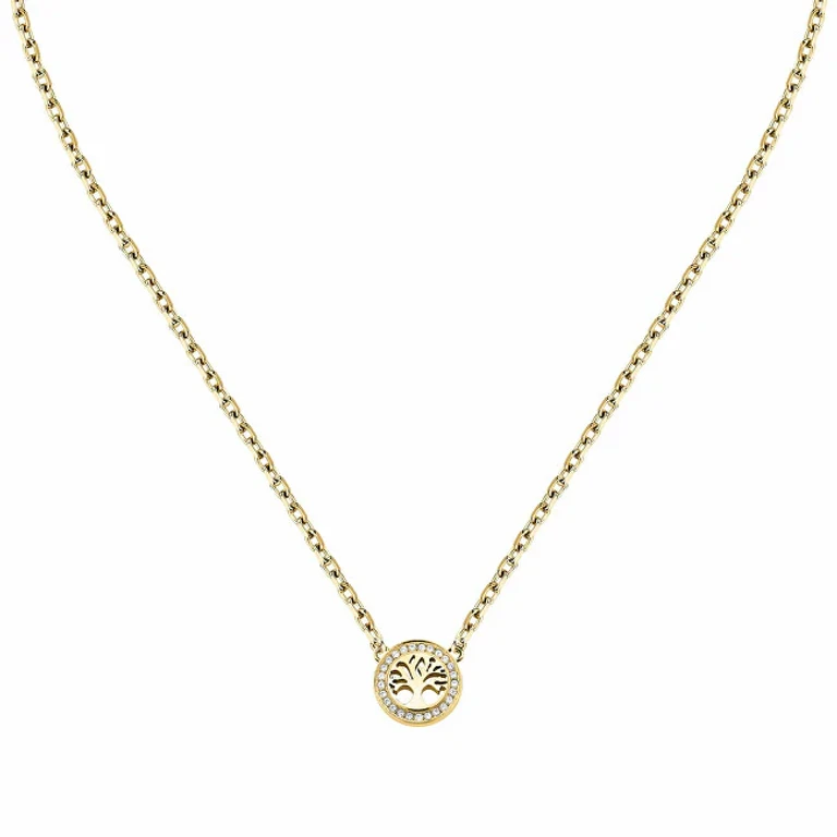 Gold Plated Necklace For Women Tree of Life Talismans Saqe47