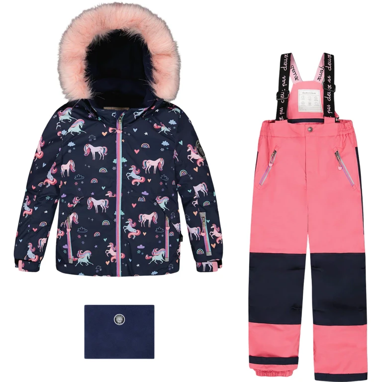 Candy Pink Play Two-Piece Snowsuit - Big Girl