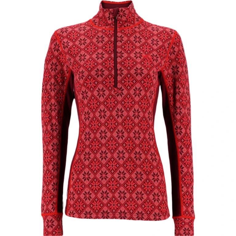 Rose Half-Zip Base Layer Top - Women's