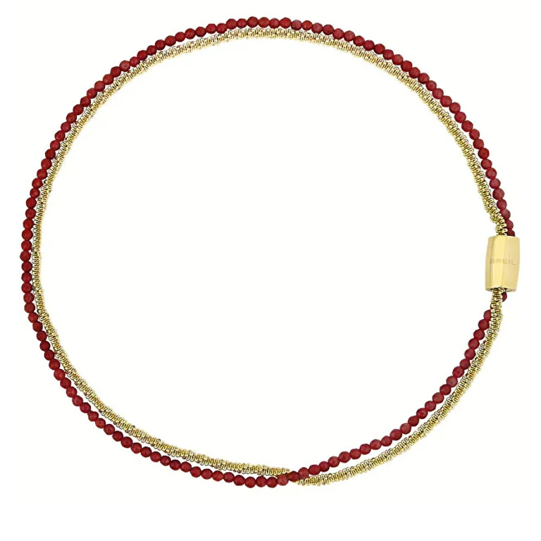 Double Necklace with Magnetic Agate System TJ3487