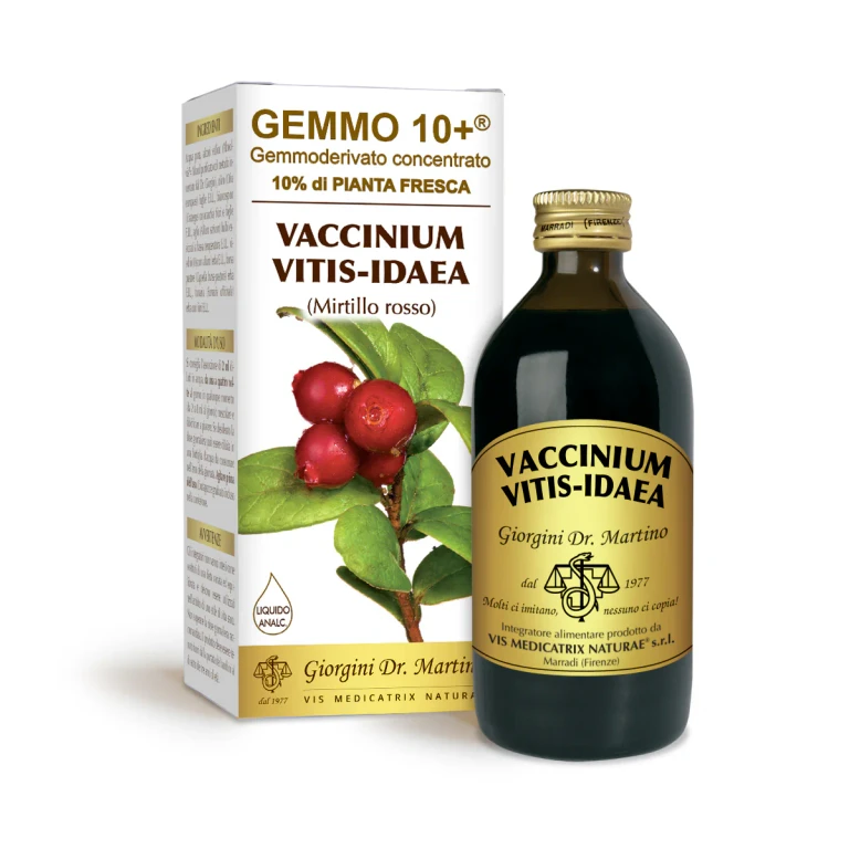 gemmo 10+ cranberry 200 ml non-alcoholic liquid