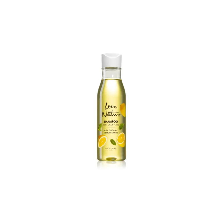 Love Nature Organic Lemon & Mint Deep Cleansing Shampoo for Oily Hair 250ml
