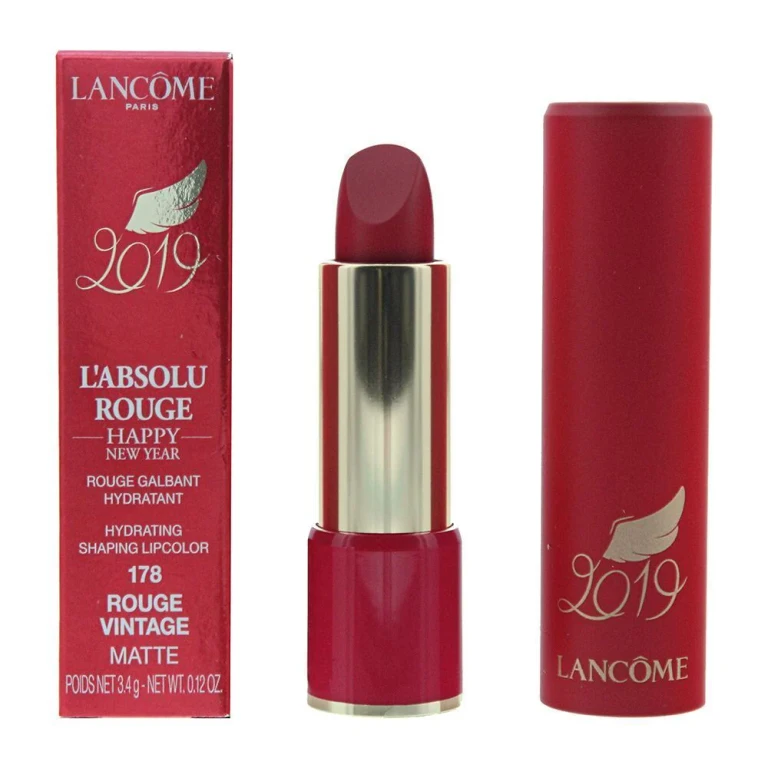 Lancome L'Absolu Rouge matte cream lipstick 178 10N platinum blonde lighter 34 g