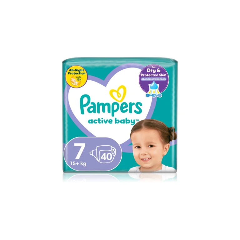 Active Baby size 7 disposable diaper 15+ kg 40 pieces