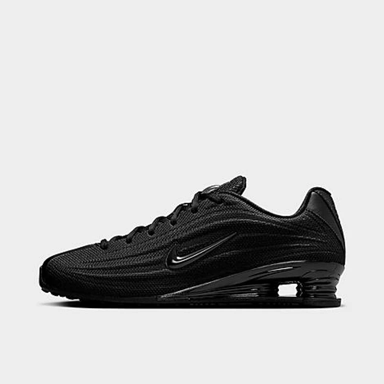 Women's Shox Z Casual Shoes in Black/University Red/Black Size: 5.0