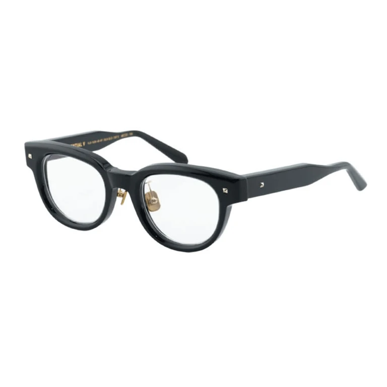 Ladies Black Square Eyeglass Frames VLX-163-AF A