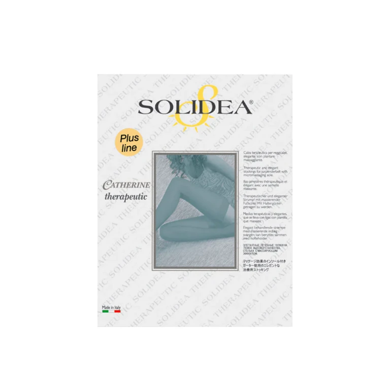 Catherine Ccl2 Plus Open Toe Stockings 25 32mmHg Black XL
