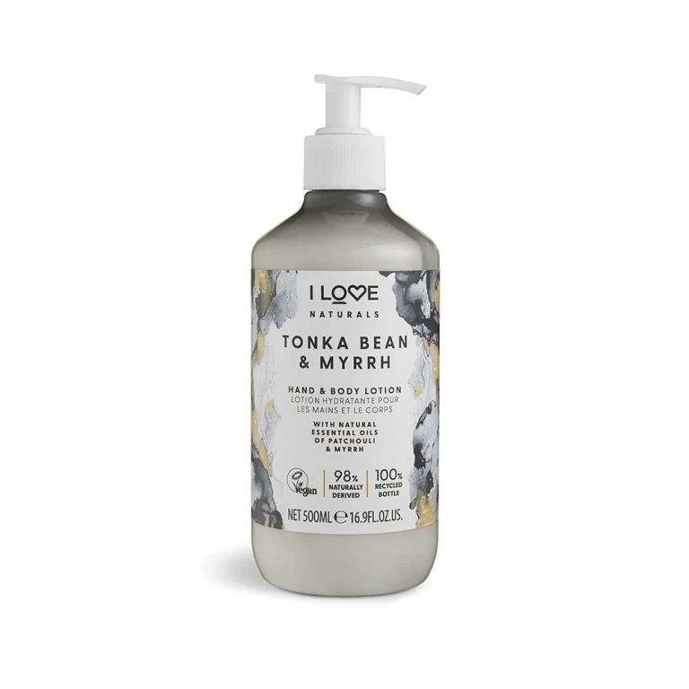 Naturals Vegan Moisturizing Lotion Tonka Bean and Myrrh 500 ml