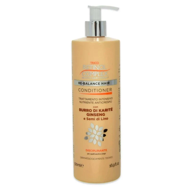 Retinol complex anti-frizz conditioner with shea butter ginseng 500 ml