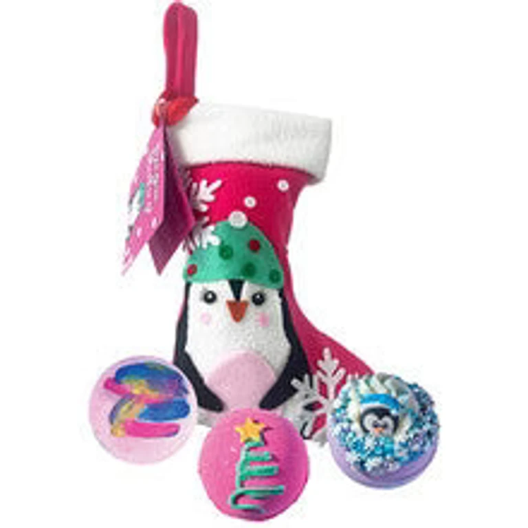 Set Regalo Calza Pinguino