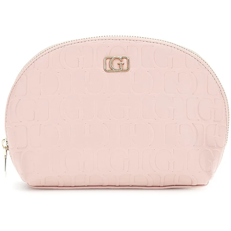 Pink Oval Women's Cosmetic Bag