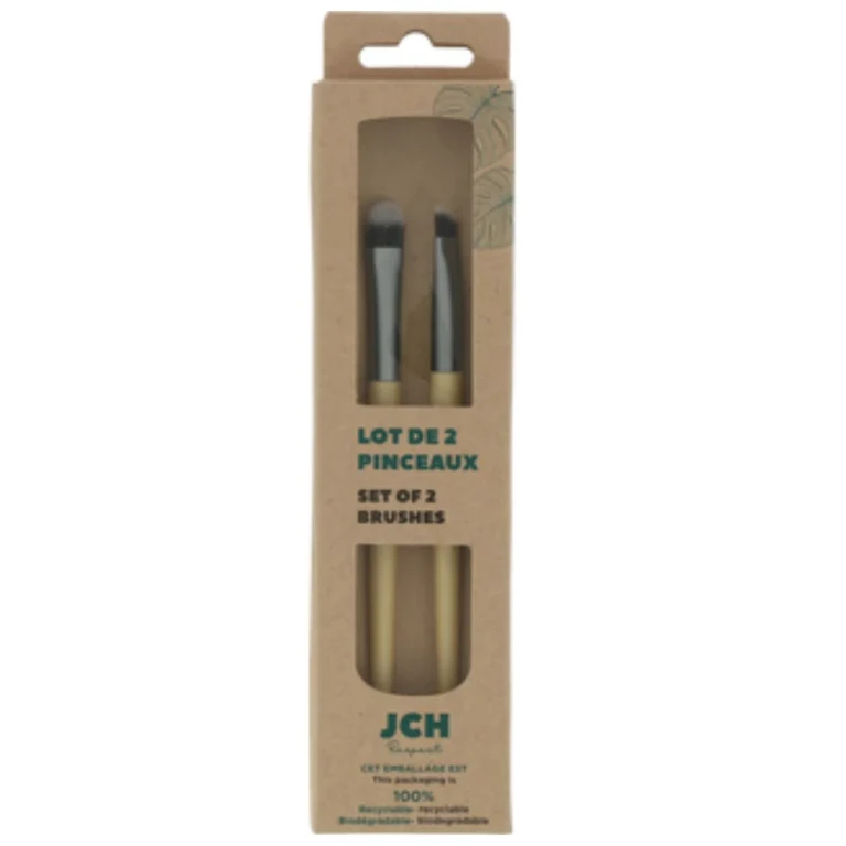 2 Piece Makeup Brush Set