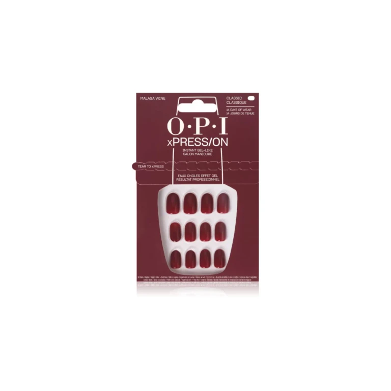 Xpress-On Artificial Nails Iconic Tones Malaga Wine 30 U
