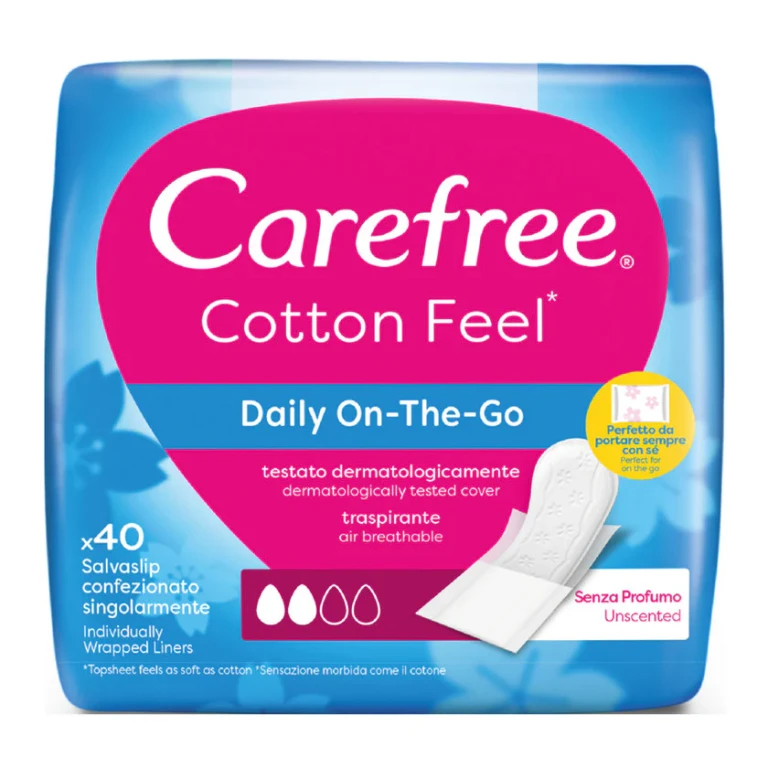 Daily On The Go Panty Liners, 40 pcs 1 unit