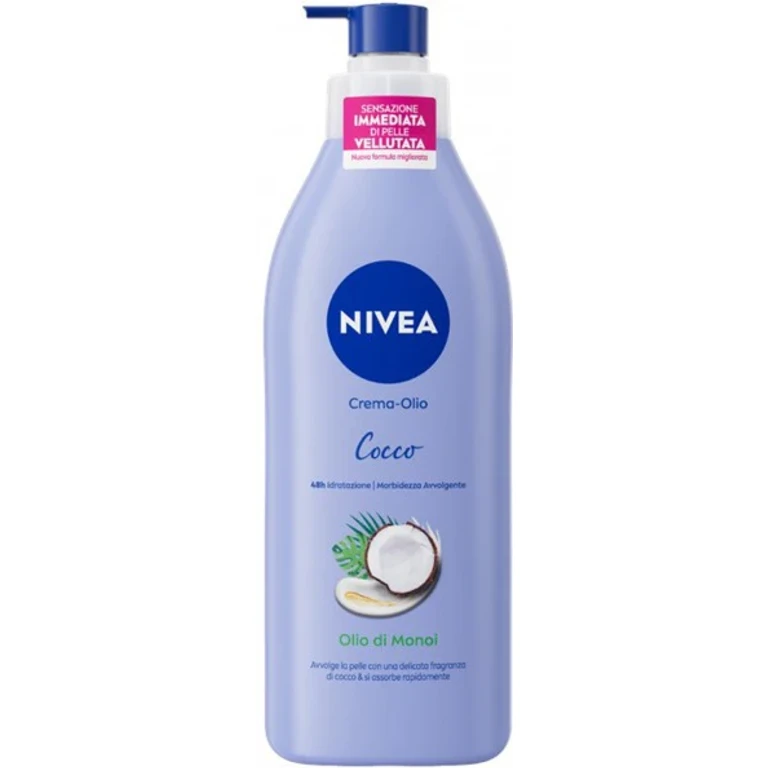 Body Cream Oil Pump Coconut And Monoi Oil 400 Ml