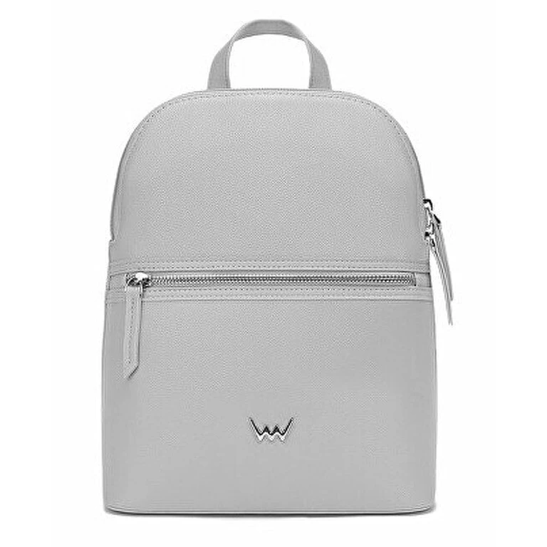 Women's Leather Backpack Heroy Grey