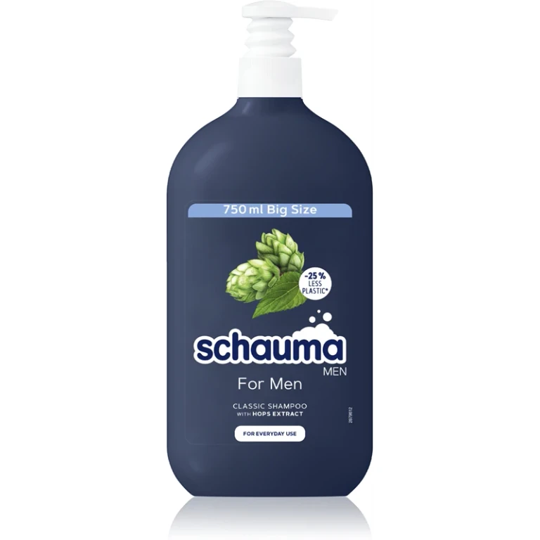 Schauma shampoo for men for daily use 750 ml