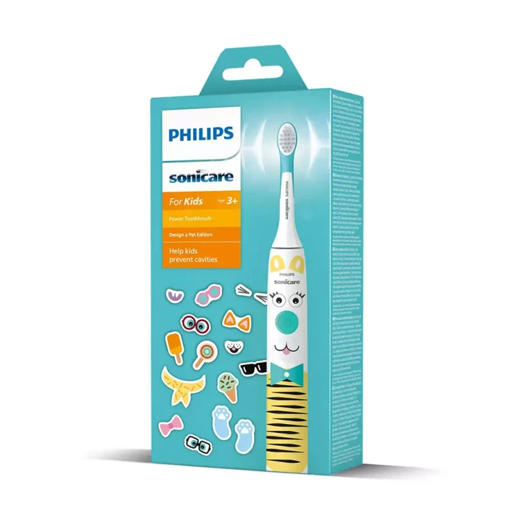 Sonicare Kids Electric Toothbrush HX3601/01 With 3 Year Stickers