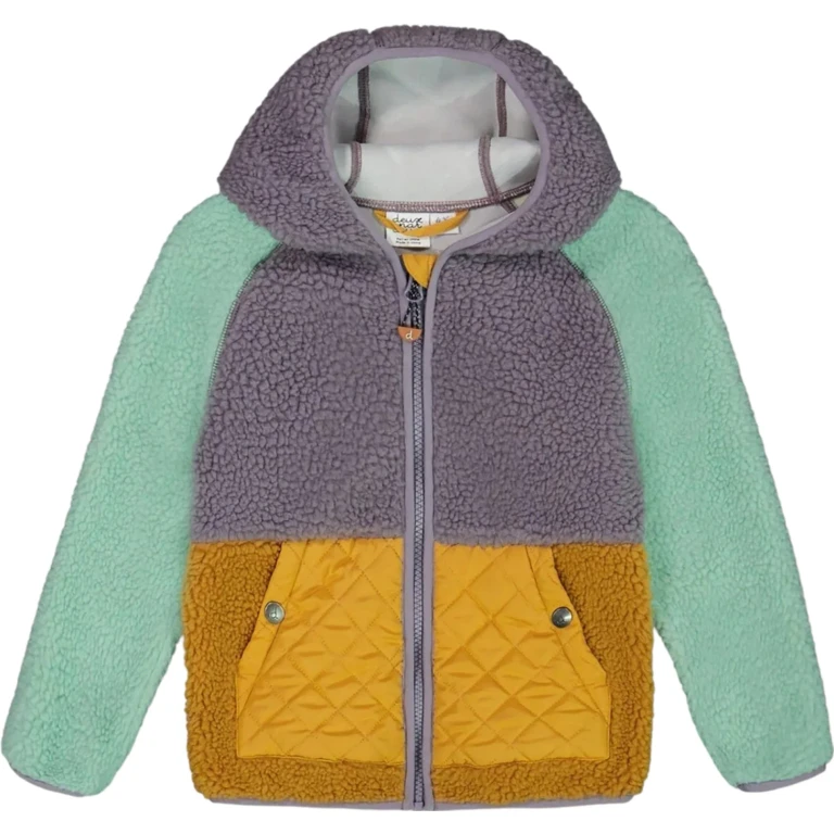 Sherpa Mid-Season Colorblock Jacket - Little Boy
