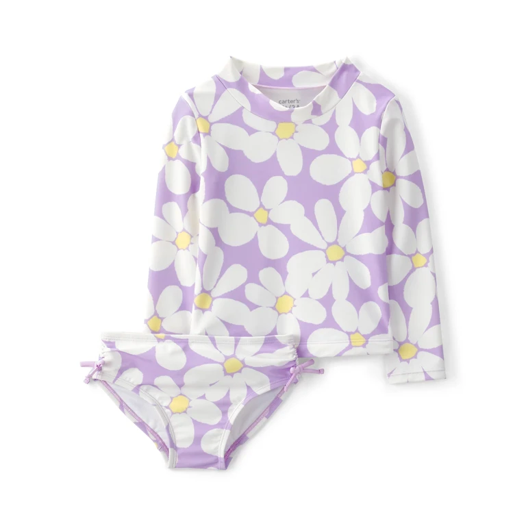 Infant Girls Swim Floral 2T:- Floral, 2T