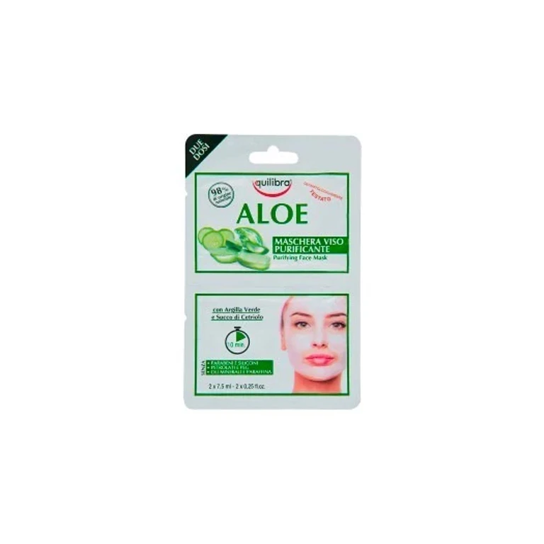 Aloe Purifying Face Mask 2 X 7.5 ml