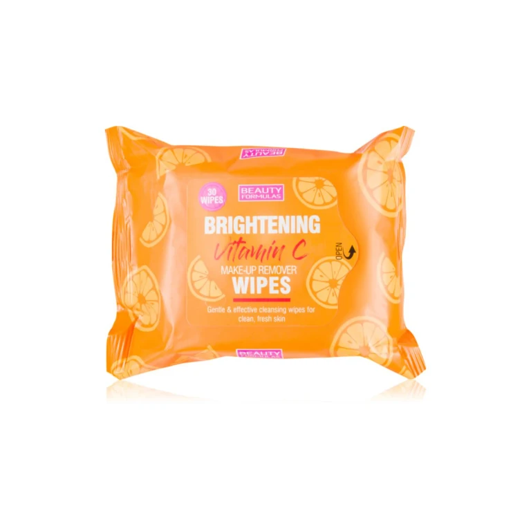 Vitamin C Foundation Makeup Remover Wipes With Vitamin C 25 Pcs