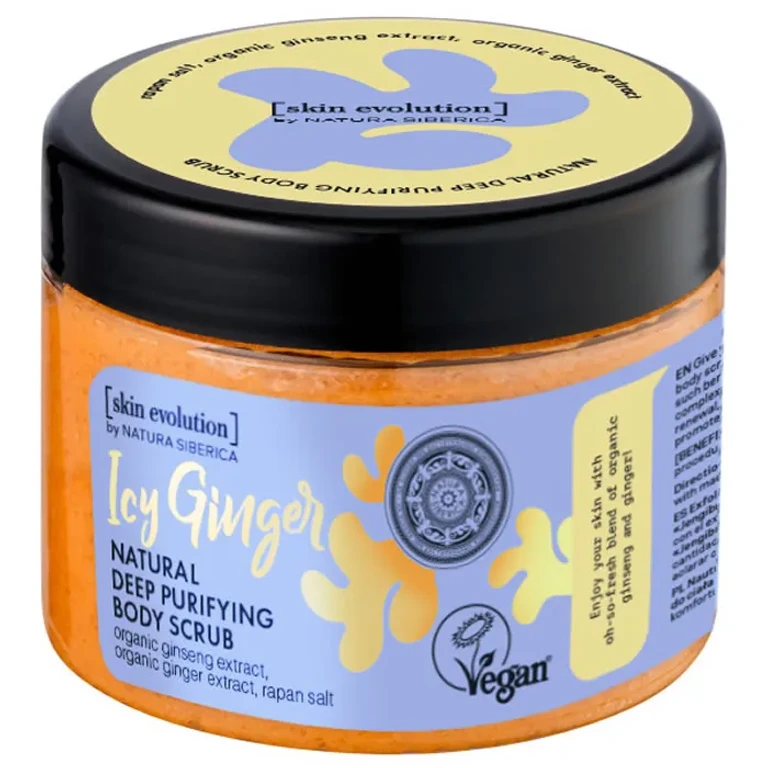 Natural Deep Purifying Body Scrub with Iced Ginger 300ml