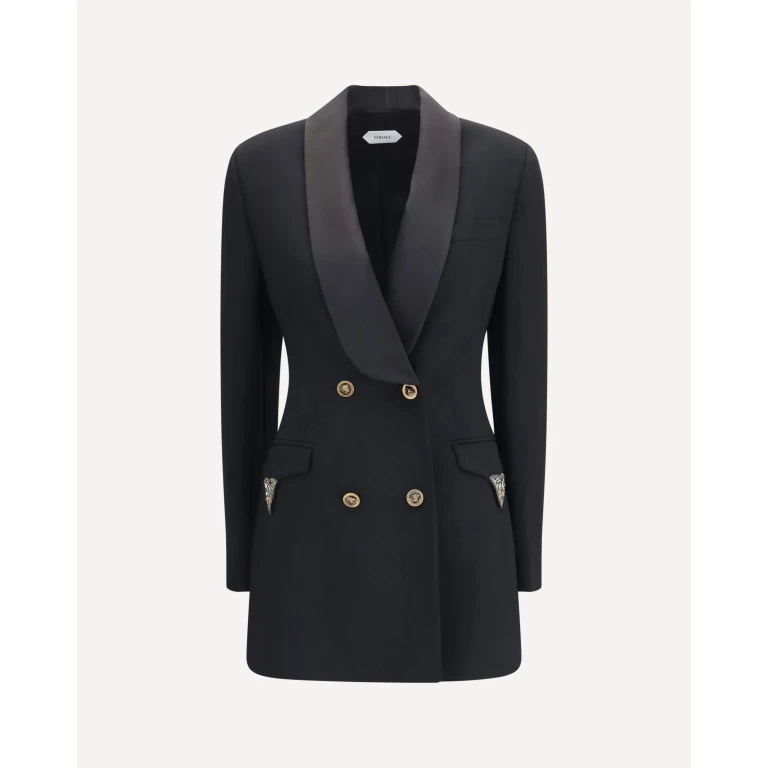 Wool double breasted Blazer Female 40