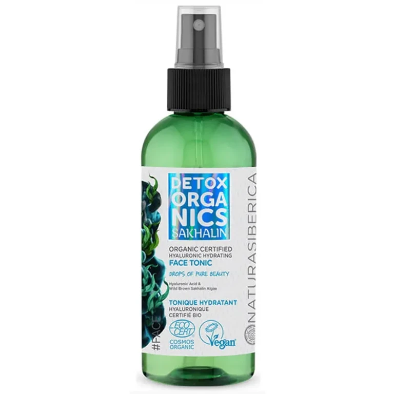 Sakhalin Organic Certified Hyaluronic Hydrating Face Tonic Spray 170ml