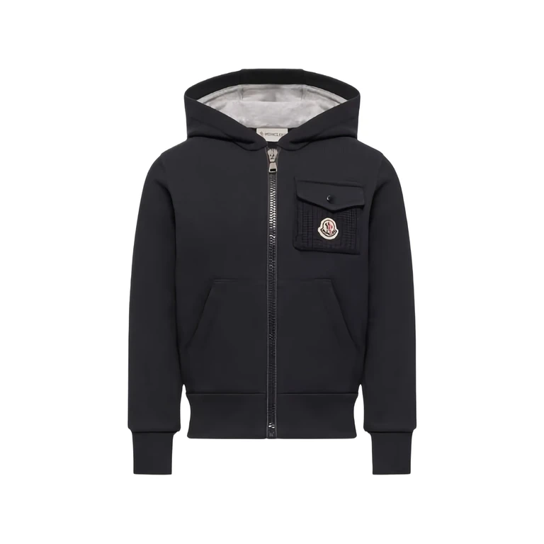 Logo-patch Zip-up Hoodie