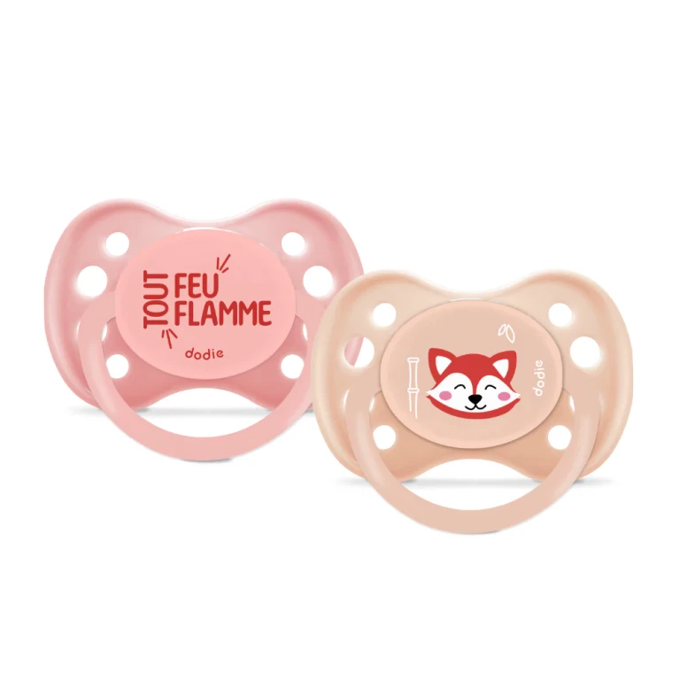 Anatomical Pacifier - +6 months - "Panda Roux" A103