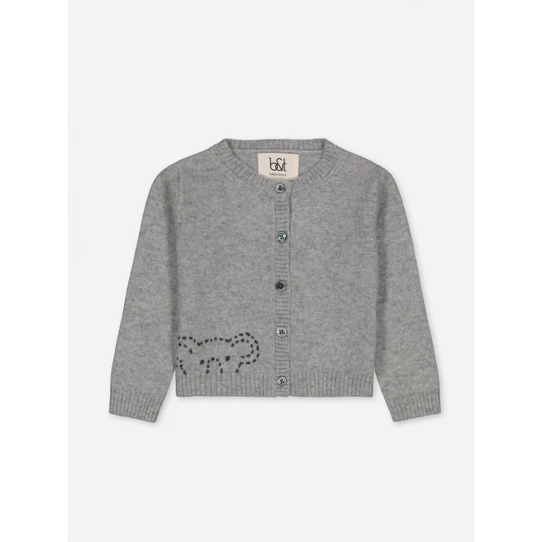 Cashmere Cardigan (BTBCC2-KGREY)