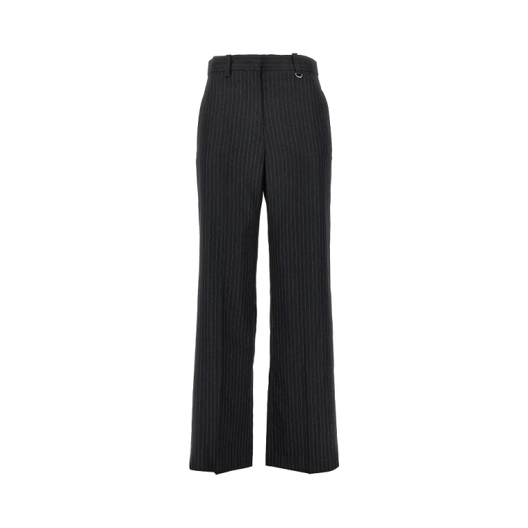 Wool-blend pinstriped pants Woman 36