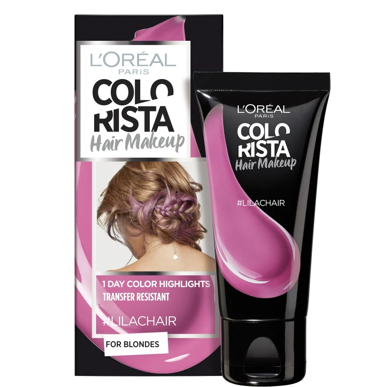 L'Oreal Paris Colorista Makeup Semi-Permanent Hair Dye Light Lilac 30 ml
