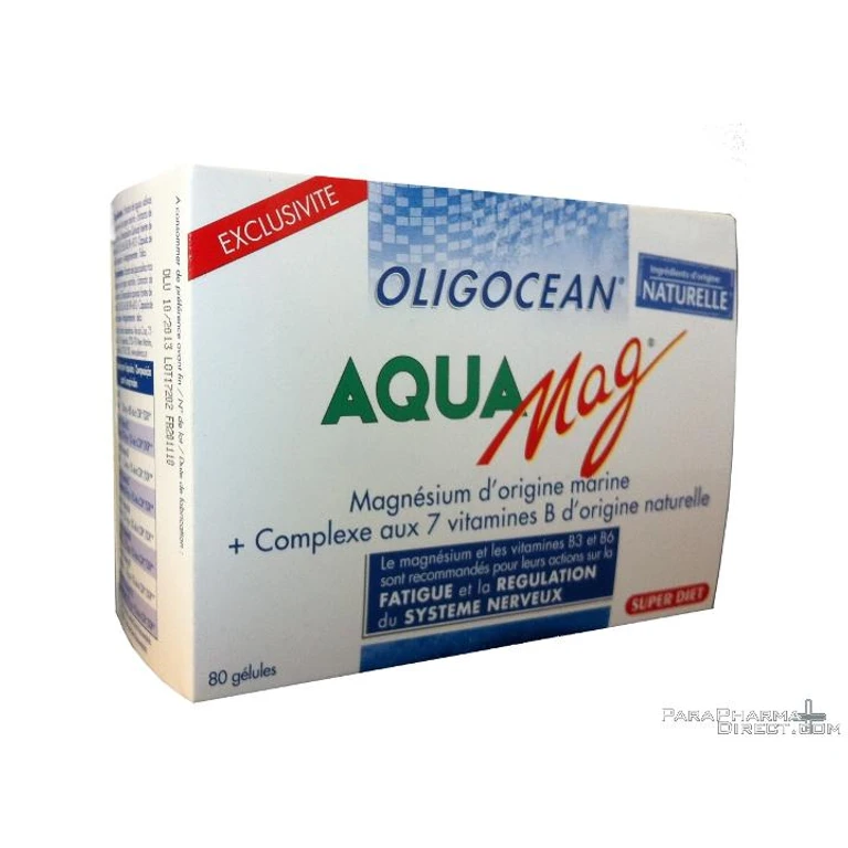 Aquamag Magnesium and vitamins 80 capsules