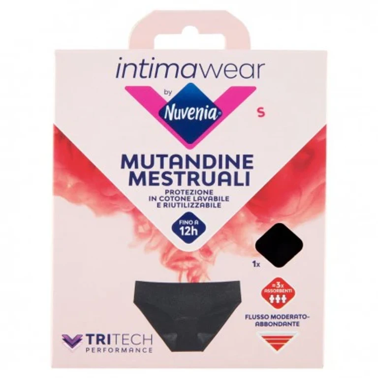 Intimate Wear By Nuvenia Menstrual Panties S Black