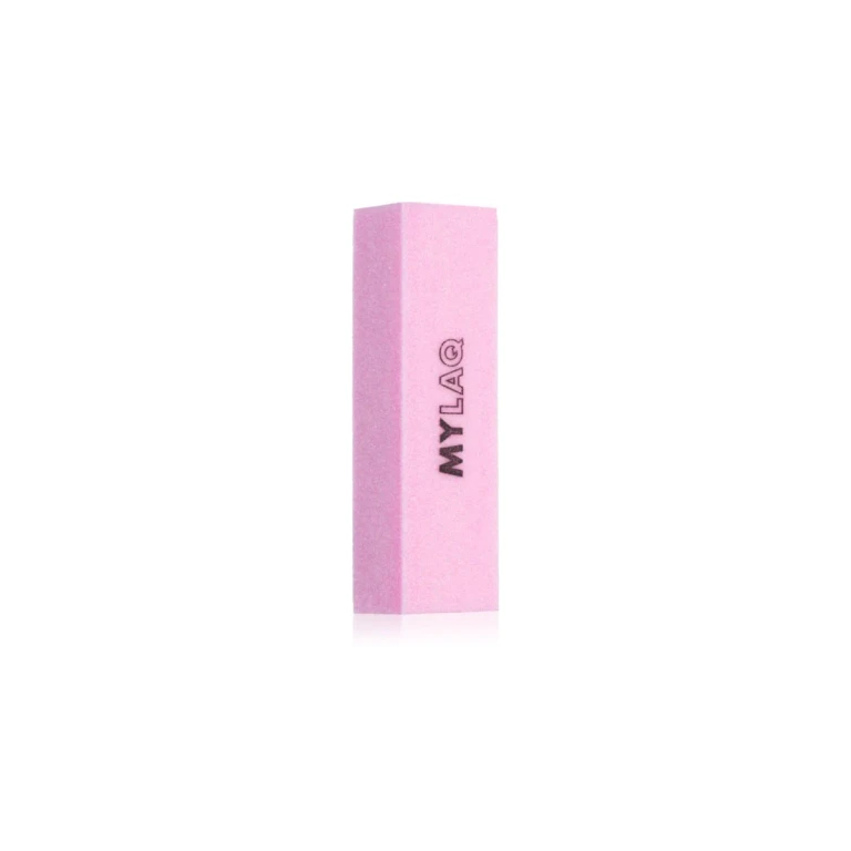 pink nail sander block