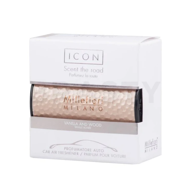 Icon auto deodorant Vanilla & Wood Metal