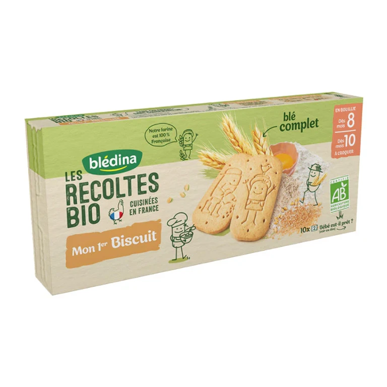 Blédina ORGANIC collection My first Natura biscuit 8/10 months 150g