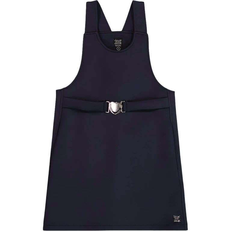 Milano Jumper Dress with Buckle Detail - Little Girl